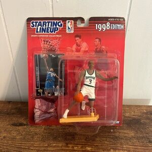 Stephon‎ Marbury 1998 Edition Starting Lineup Timberwolves NBA Figurine And Card